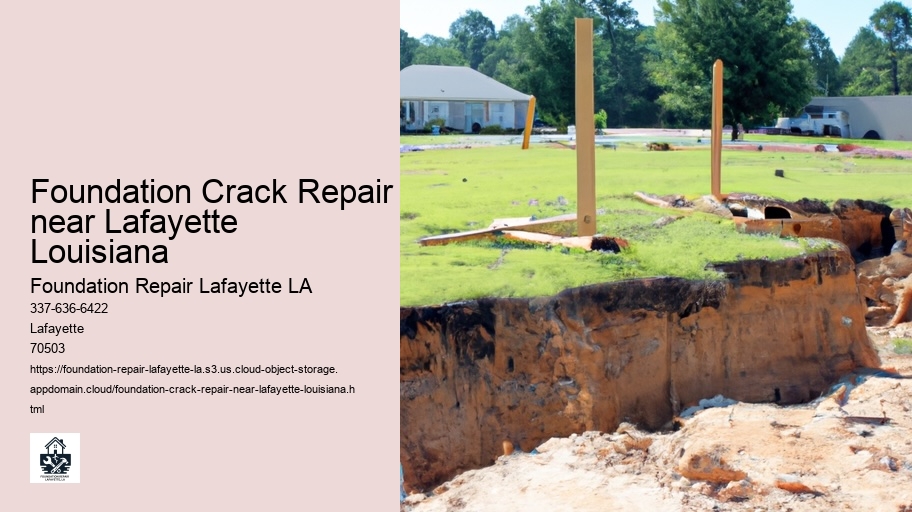 Foundation Crack Repair near Lafayette Louisiana